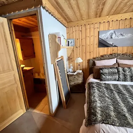 Chalet 55 M With Balcony - Mont Blanc View Apartmán Combloux